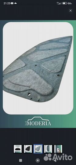 Шумоизоляция капота Лада Гранта