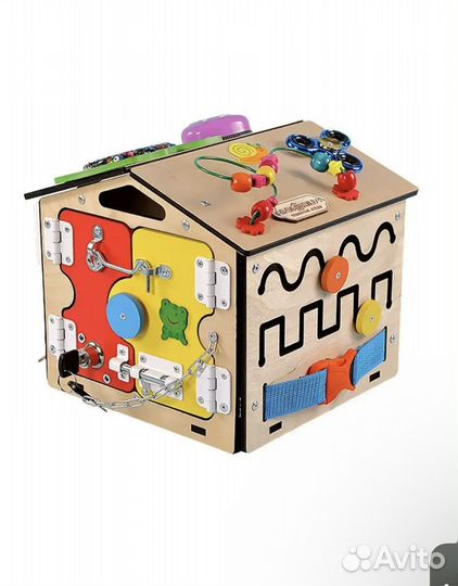 Бизиборд домик