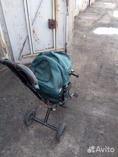 Детский велосипед с ручкой бу