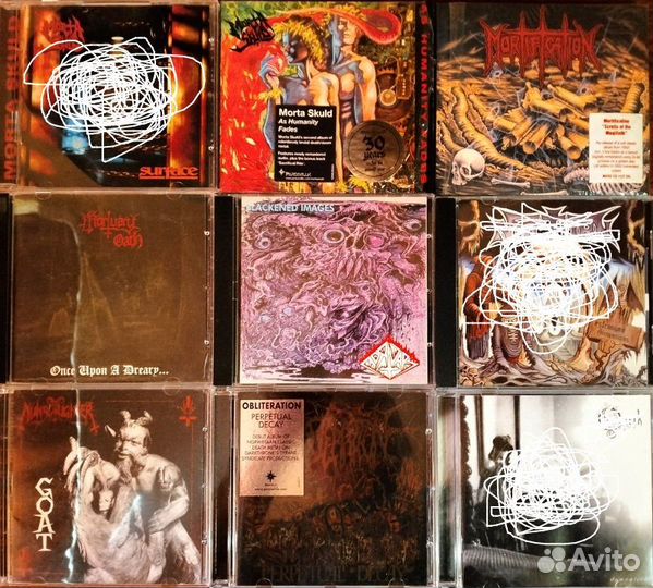CD Диски (Death Metal) Фирменные 2
