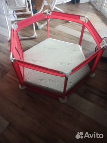 Матрас в детский манеж бу