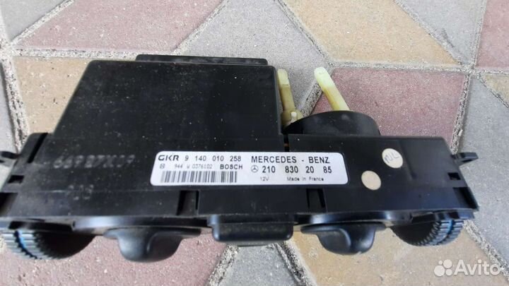 Блок управления климатом mercedes w210 рест