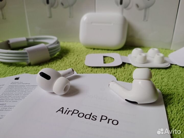Новые AirPods Pro (Гарантия + Доставка до дома)