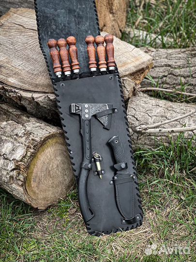 Шашлычный набор колчан