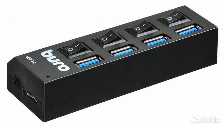 USB HUB 3.0 usb хаб 4 порта с выключателями