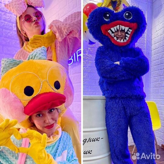 Весёлые аниматоры, более 100 костюмов