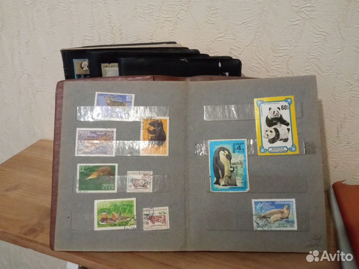 Альбомы с марками СССР