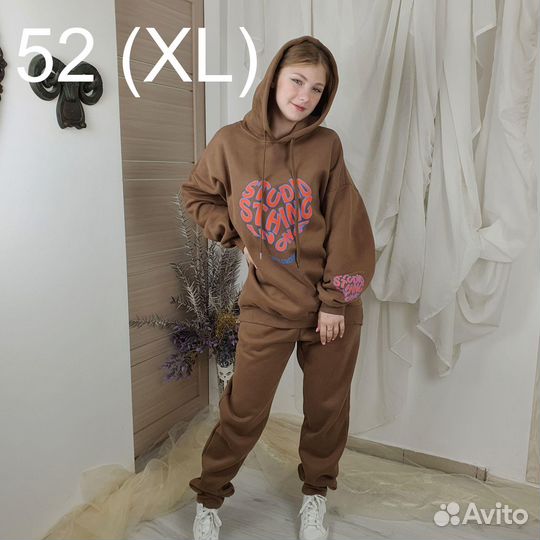 Худи с флисом 7986