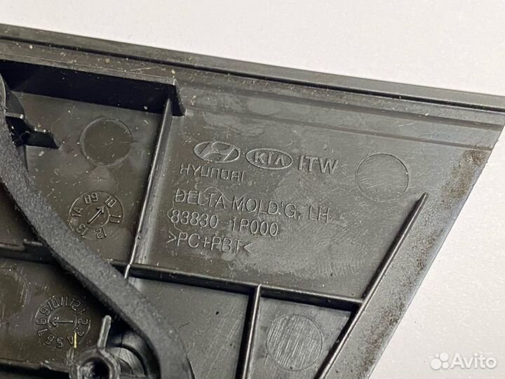 Треугольник двери задней левой Kia Venga 2011