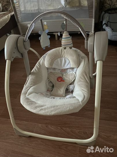 Детские электронные качели