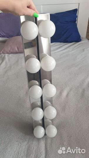 IKEA ledsjö Бра светодиодный,нерж.сталь (к-т 2шт)