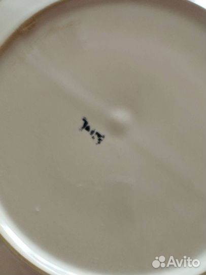 Тарелка фарфоровая 6штук