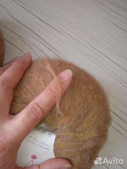 Пряжа Alpaca Brushed Альпака Букле