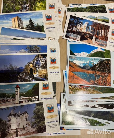 Наборы открыток городов