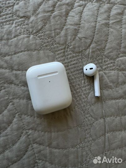 Зарядный кейс apple AirPods 2 оригинал