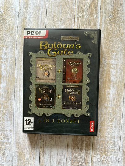 Complete baldur's gate 4 in 1 box set