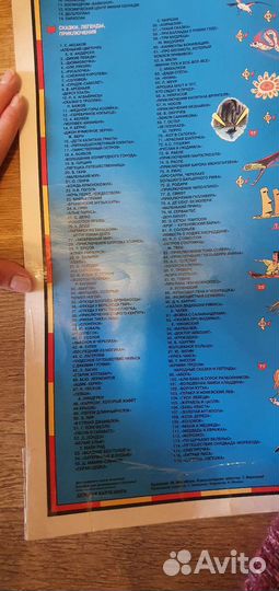 Детская карта мира 