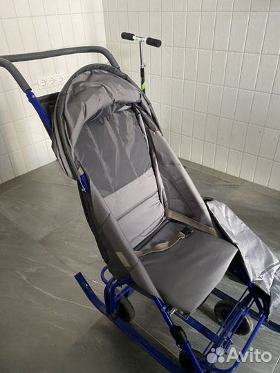 Коляска санки