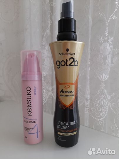 Пенка для объёма и термозащита Got2b