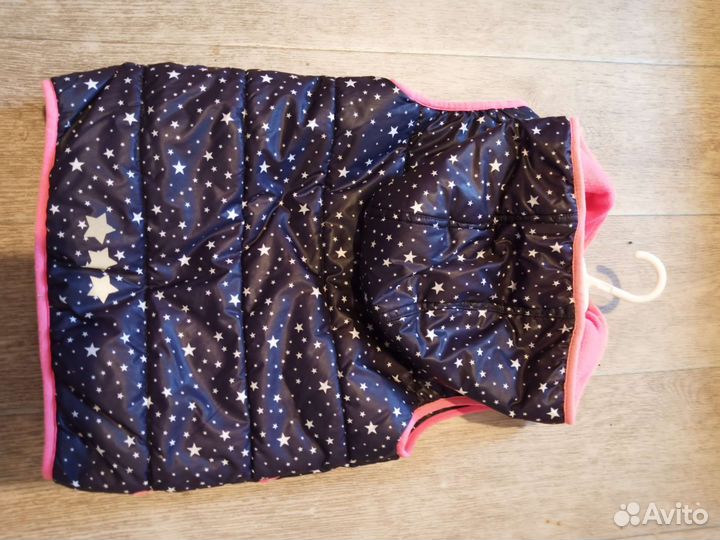 Жилетка теплая на девочку