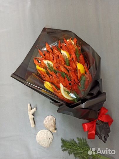 Букет с раками