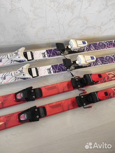 Горные лыжи 180 и 178 см