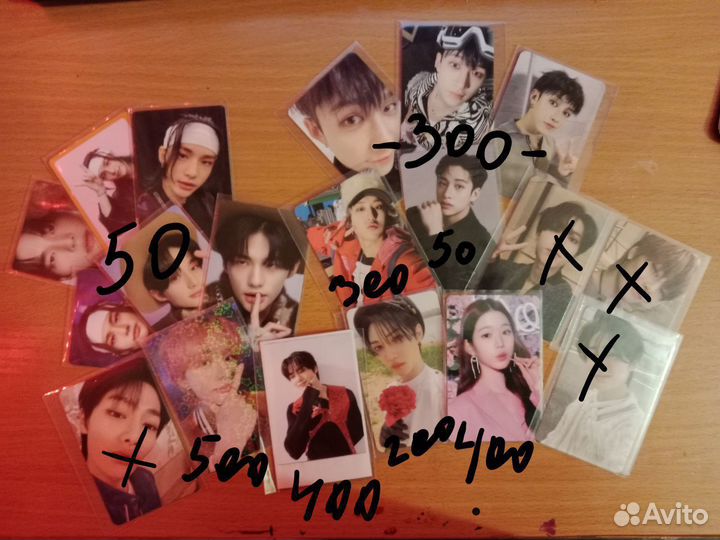 Карты stray kids(все эры), xikers