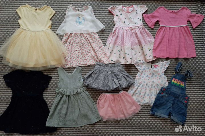 Одежда для девочки 98-104 (более 11 вещей)