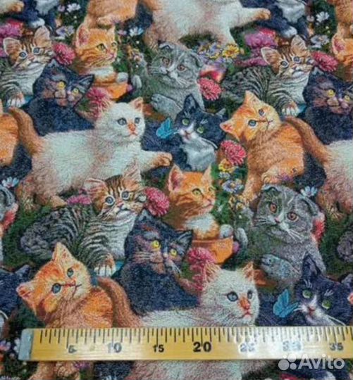 Гобелен ткань остатки разные