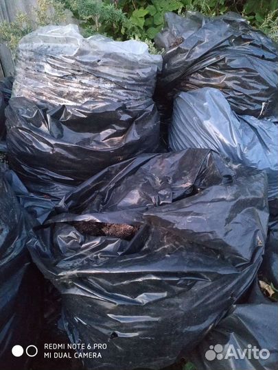 Компост грибной в мешках 75руб. За шт