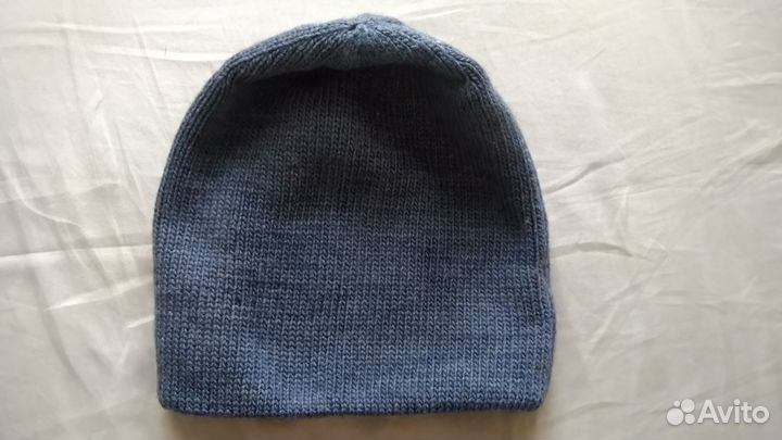 Шапка Siberika бини вязаная двойная