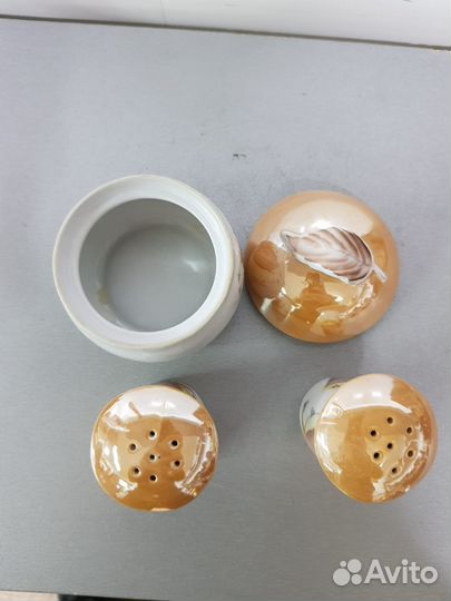 Сахарница, солонка, перечница Сысерть