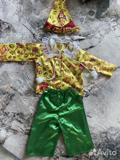 Новогодний костюм буратино