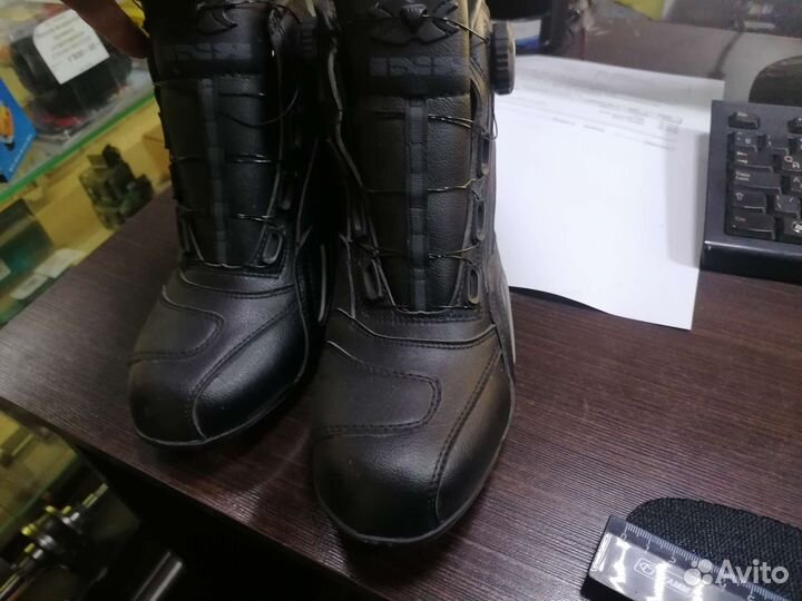 Мотоботинки рр38-46 ixs черные