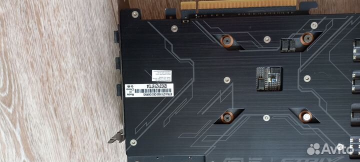 Видеокарта gtx 1060 6gb asus strix