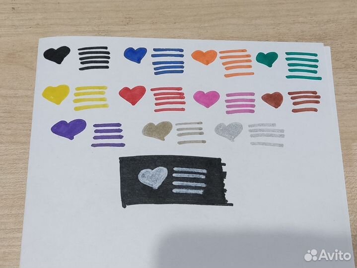 Набор маркеров на масляной основе