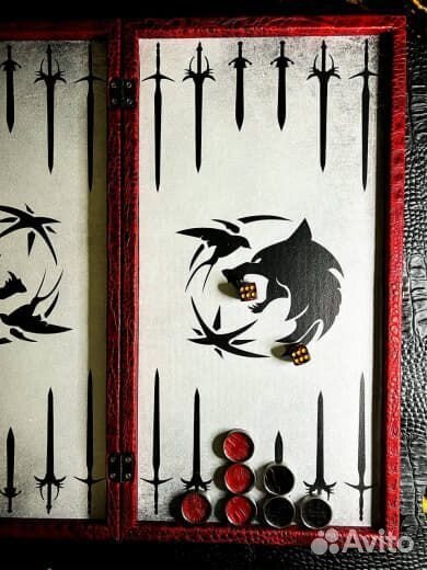 Нарды ручной работы 