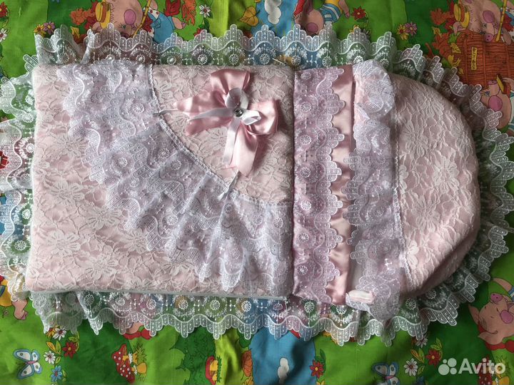 Конверт на выписку для девочки