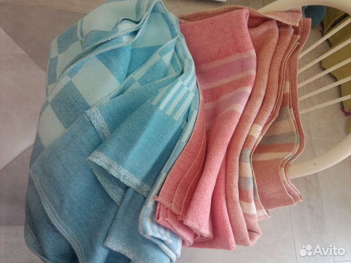 Шерстяное советское солдатское одеяла и байковые