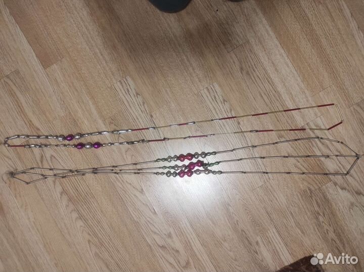 Бусы на елку СССР елочная игрушка