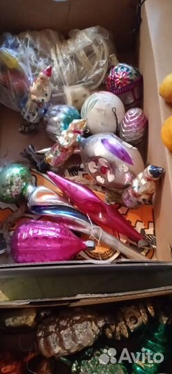 Новогодние игрушки СССР