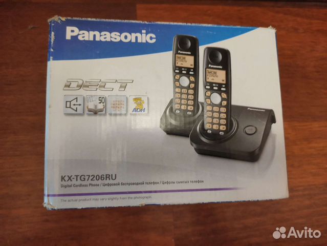 Телефон Panasonic KX-tg7206ru