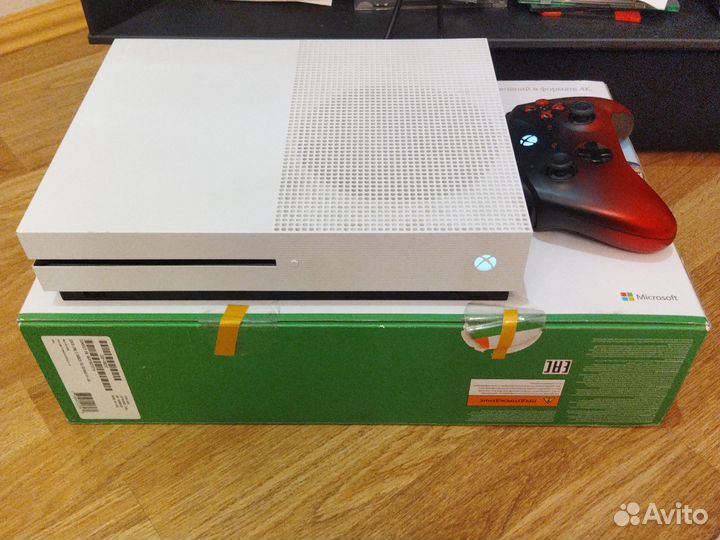 Xbox one s с кучей игр
