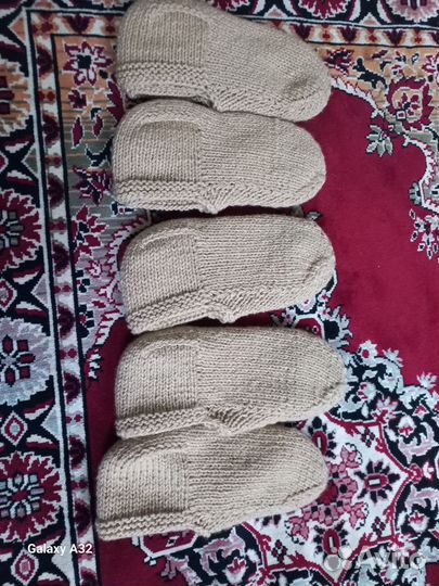 Ручная вязка следы.Большие размеры 43