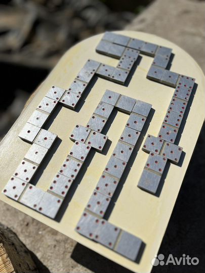 Домино СССР, алюминий. Комплектное