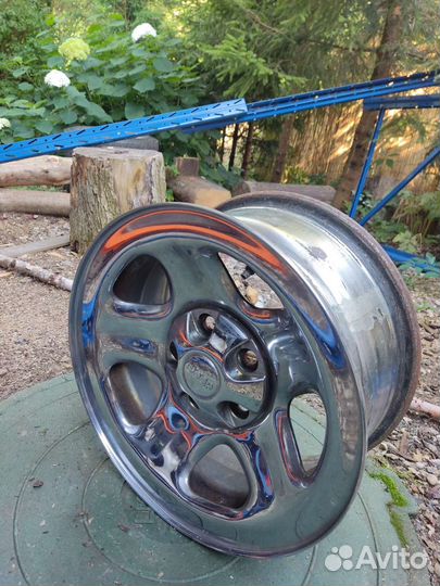 Диски хромированные R15 x7 jeep Wrangler