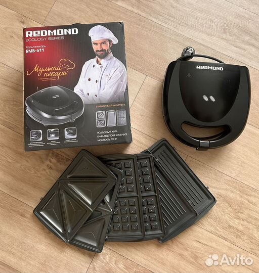 Мультипекарь redmond, вафельница
