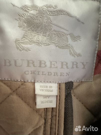 Куртка стеганная Burberry, для мальчика