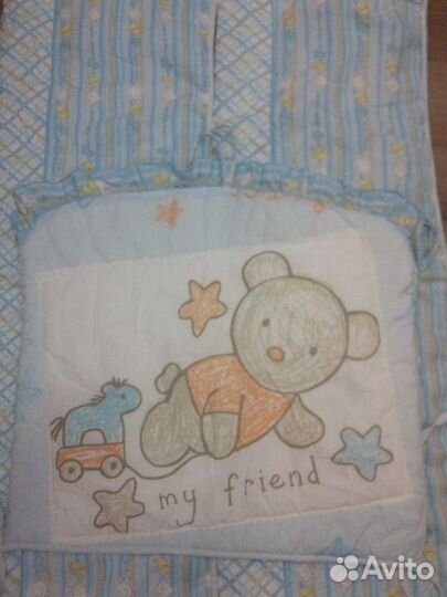 Бортики в кроватку