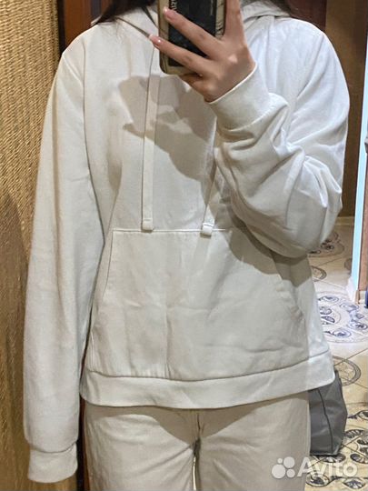 Худи белое женское